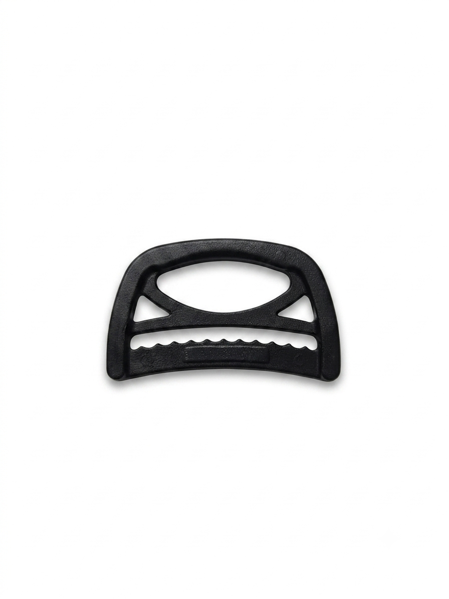 Triángulo Plástico 38mm 1"1/2 Variación Redonda Alta Cálidad