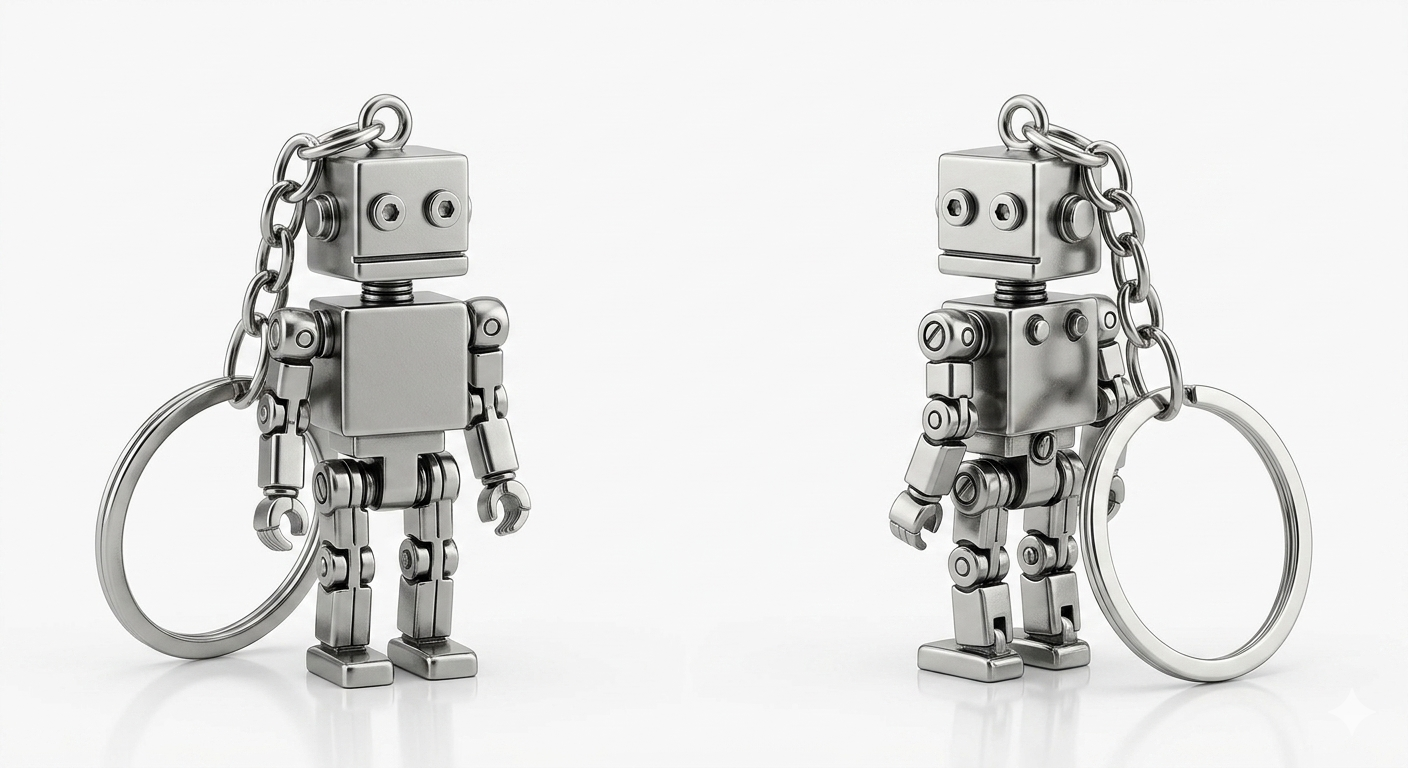 Llavero Móvil Robot