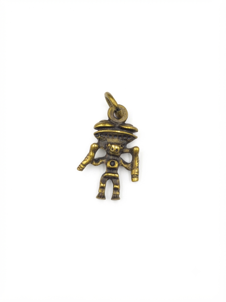 Aliens Pieza Precolombina Oro 22mm