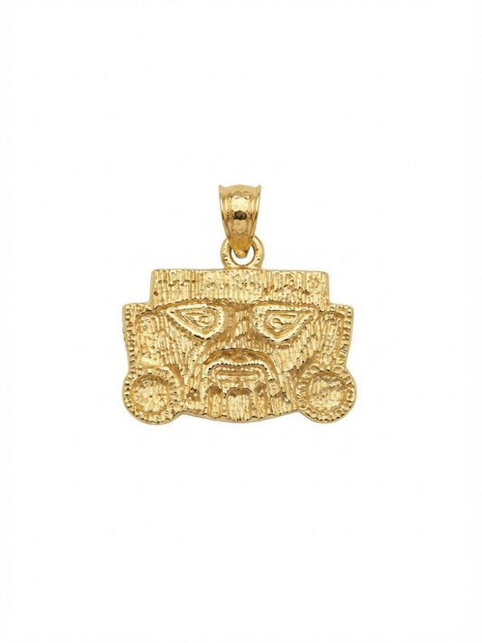 Careta Preco Pieza Precolombina Oro 29mm