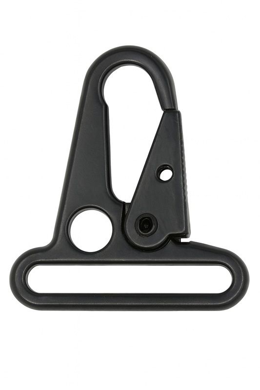 Mosquetón Triángulo 38mm (1"1/2) Negro