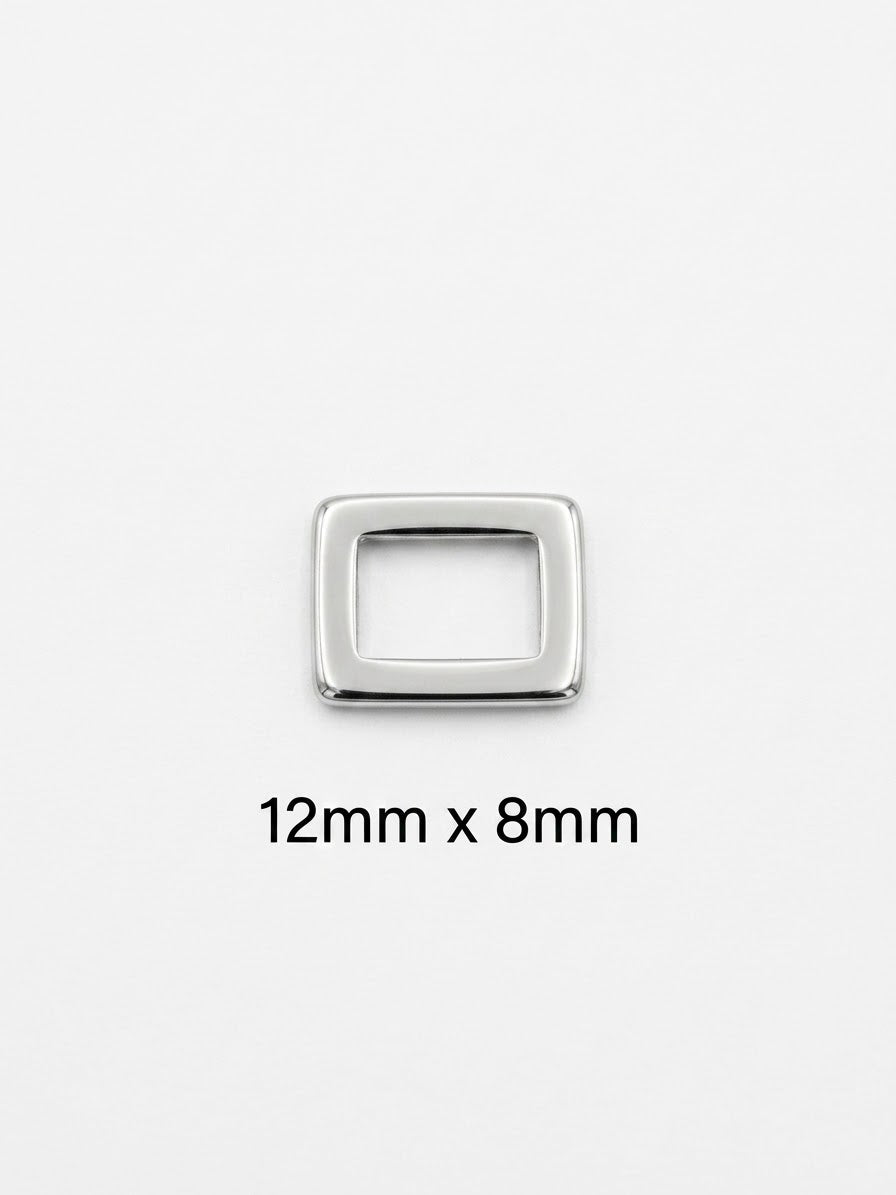 Cuadrante Lujo 18mmx12mm Zamac Níquel