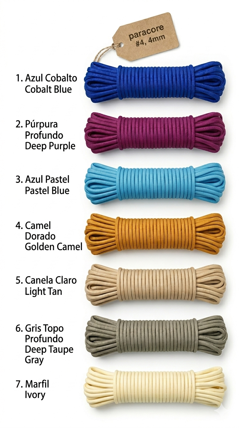 Madeja Paracord Por 50mts 4mm