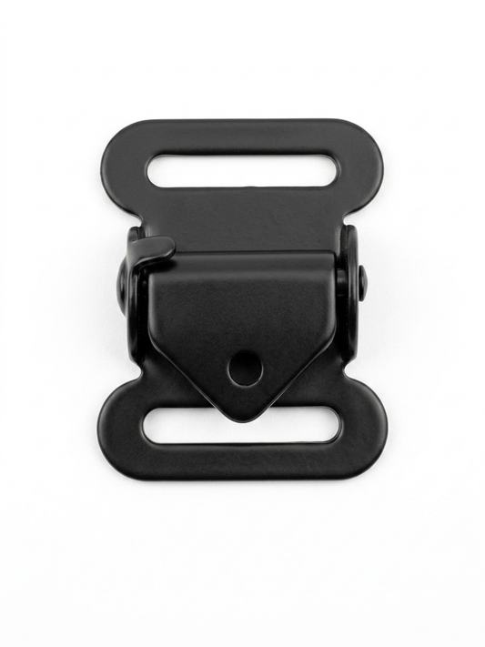 Suelta Rápido Metálico Hierro Negro 25mm 1"