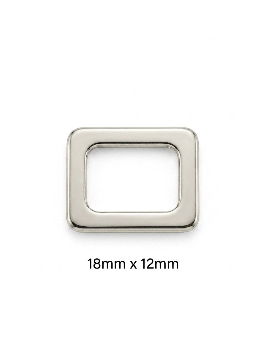 Cuadrante Lujo 18mmx12mm Zamac Níquel