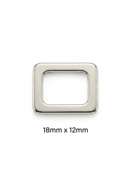 Cuadrante Lujo 18mmx12mm Zamac Níquel