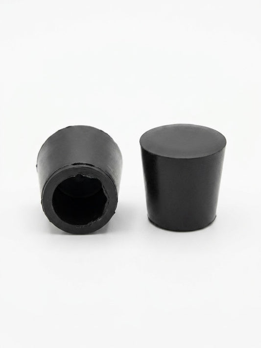 Tapón Escuadra 1/2" Caucho Negro