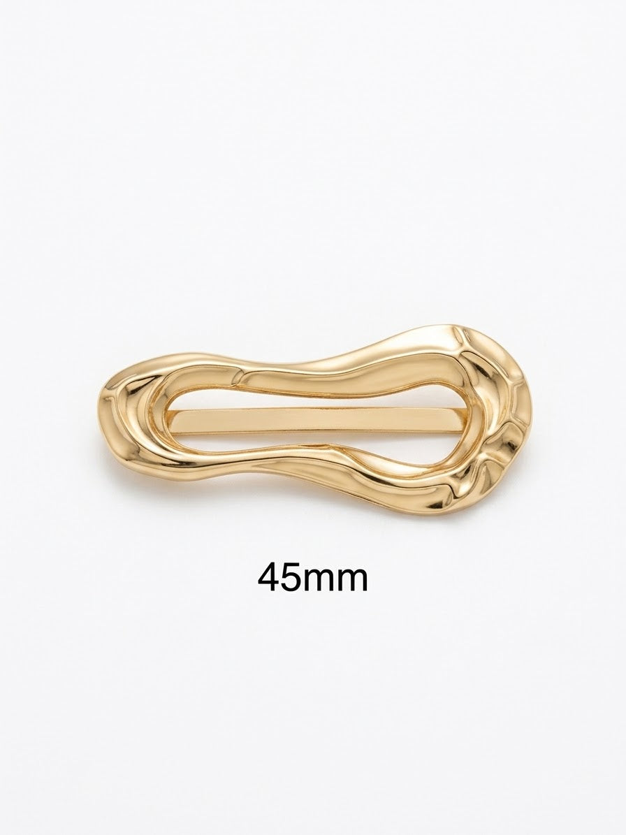 Tensor Trabilla Hebilla Dorada 45mm Lujo