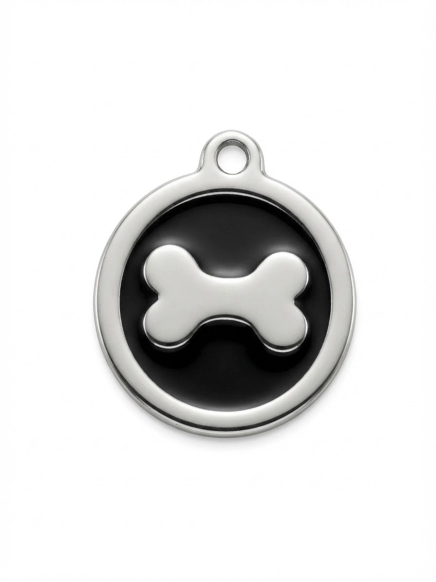 Dije Medalla Hueso 3/4