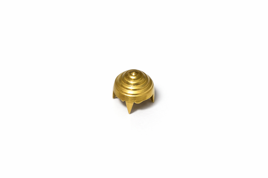Tache Pirámide Textura Pequeño 4Patas Oro Viejo